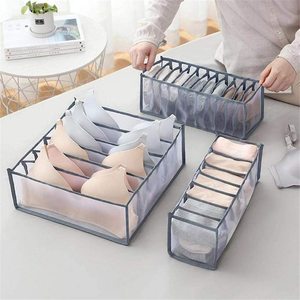 Set of 3 <strong>Underwear</strong> Drawer <strong>Organizer</strong> for Women Foldable <strong>Underwear</strong> Storage Box <strong>Organizer</strong> Closet <strong>Underwear</strong> <strong>Organizer</strong> - Product Image 4