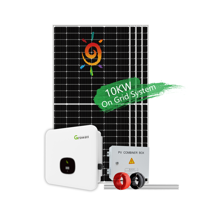Beautiful Price 10kw Solar Photovoltaic Panel Power Full System 10kw on Grid Solar Power Kit for House
