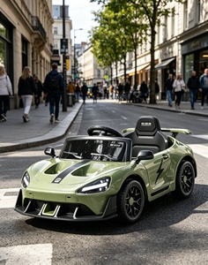 New Cartoon <b>Model</b> Luxury Children's Vehicle 12V7Ah Battery Powered with Leather Seat Early Education Player - Product Image 4