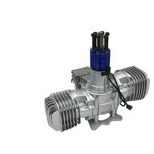 Moteur à essence DLE d'origine DLE 130 Échappement arrière 130CC Moule privé Fabriqué dans le Guangdong Chine pour avion RC - Product Image 1