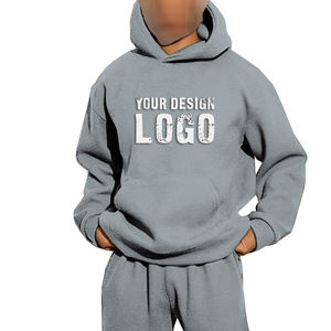 Autumn Winter Solid Color Oversized Heavyweight Mens Hoodie High Quality Cotton French Terry Drop Shoulder Loose Men's <b>Hoodies</b> - Product Image 6