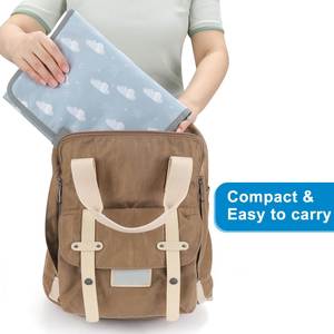 Essenziali per bebè regali del registro doccia fasciatoio per <span class=keywords><strong>pannolini</strong></span> portatili impermeabili pieghevoli imbottiture per <span class=keywords><strong>pannolini</strong></span> da viaggio - Product Image 4