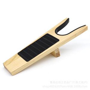 Cuchara para zapatos de madera de 34 cm con diseño ergonómico para botas y zapatos largos, ayuda para el hogar - Product Image 2