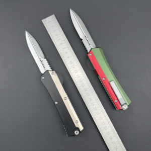 Coltello da Campeggio Pieghevole Glykon T/E Apocalyptic Standard in Acciaio Inossidabile con Pulsante, Lunghezza Totale 225mm, Spessore Lama 2.9mm, OEM - Product Image 5