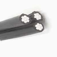 Câble Aérien Basse Tension XLPE ABC en Aluminium, Câble de Service en Faisceau Aérien, Câble Conducteur en Aluminium, Câbles Électriques