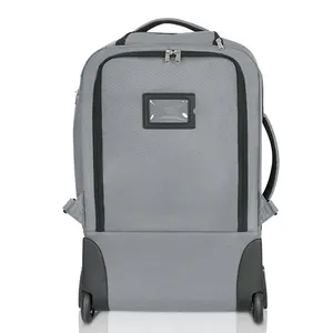 Casing kamera DSLR profesional, tas kamera SLR anti air, anti guncangan, tas ransel dengan troli