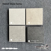 Carreaux de sol en quartz pleine masse de 18 mm, résistants aux acides, antibactériens, isolants thermiquement et antidérapants, pour parcs et places publiques extérieurs