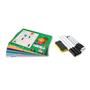 Libro <span class=keywords><strong>di</strong></span> Allenamento Cancellabile per Bambini, Esercizi <span class=keywords><strong>di</strong></span> Controllo della Penna, Libro Punti a Punti per lo Sviluppo del Pensiero Logico per Bambini dell'Asilo - Product Image 4
