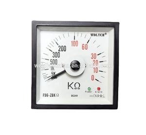 中国供应商96 * 96毫米DC24V宽幅网络绝缘表产品类别电阻表 - Product Image 2