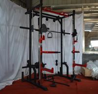 Équipement de fitness pour usage domestique, entraîneur multifonctionnel, rack de musculation, rack de squat, cage de musculation, machine Smith