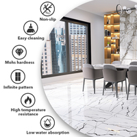 Carreaux de sol et de mur en porcelaine polie et émaillée 600*600mm pour salon intérieur à prix avantageux