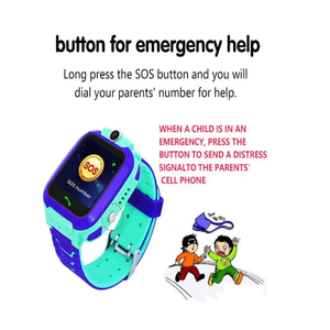 데닉시 신형 Q12 어린이 스마트폰 시계, 응급 지원 활동 추적 및 통화 정보 알림 시계 - Product Image 3