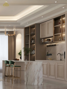 Villas résidentielles <span class=keywords><strong>de</strong></span> luxe, design d'intérieur personnalisé professionnel, service à guichet unique, mobilier et décoration modernes, rendu 3D - Product Image 5