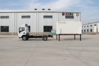Tecnología de próxima generación Jac 4*2 Diesel Container Cargo Van Truck Swap Body Truck Desmontable Body Trucks para logística urbana