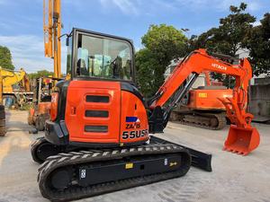 À vendre : Excavatrice d'occasion Hitachi ZX55 ZX60 ZX70 avec nouvelle benne sur chenilles 5 tonnes, mini-excavatrice d'occasion Hitachi ZX55USR-5A - Product Image 6