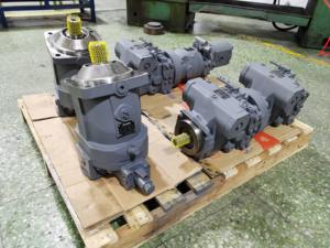 Bomba Hidráulica de Pistones Axiales Variables Rexroth M-A6VM160EZ2_63W-VAB010+M-A4VG71HS_33MLNC4+M-A4VG71HW_33MLNC4 para Sistemas de Accionamiento de Alta Gama - Product Image 2