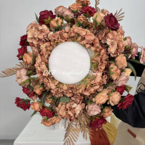 ของตกแต่งงานแต่งงานขายดี DKB & อุปกรณ์ตกแต่ง ลูกบอลดอกกุหลาบประดิษฐ์ จัดแต่งด้วยมือ ของประดับตกแต่งงานแต่งงาน - Product Image 6