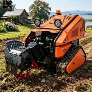 Tondeuse <span class=keywords><strong>robot</strong></span> multifonctionnelle télécommandée la plus vendue, à moteur diesel, de qualité industrielle, autopropulsée, avec contrôle longue portée - Product Image 3