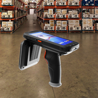 Terminal PDA portable BX6100 avec lecteur de codes à barres 1D 2D lecteur portable Android UHF RFID en stock