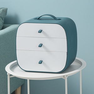 Boîte plastique étanche à la poussière, boîtier de rangement de cosmétiques boîte de rangement de <span class=keywords><strong>sous</strong></span>-vêtements chaussettes boîte de nettoyage de <span class=keywords><strong>bureau</strong></span> - Product Image 3