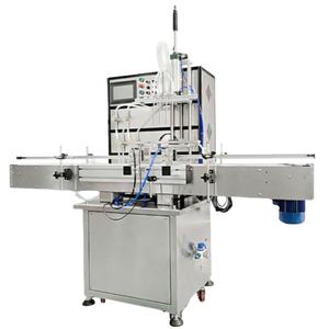 เครื่องบรรจุอัตโนมัติ 4 หัว สำหรับซอสพริก น้ำมันหอมระเหย แชมพู สบู่ น้ำผลไม้ น้ำผึ้ง น้ำส้ม ลงในขวดพลาสติก - Product Image 1