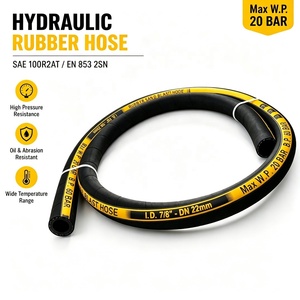Tuyau en caoutchouc EPDM résistant aux hautes températures de 1/2 pouce, personnalisable <span class=keywords><strong>avec</strong></span> renfort en fil d'acier pour la découpe de tuyaux hydrauliques - Product Image 4