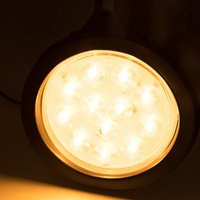 4 pouces rond rouge/ambre 12V Led clignotant feux de frein arrière feux pour camion remorque