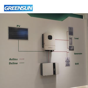 Sistema Solar Híbrido de 30kw, 30kva, 25kw, 20kw, 10KW, 5KW, 3KW, Sistema de Paneles Solares para el Hogar con Baterí<span class=keywords><strong>as</strong></span> de Iones de Litio como Respaldo - Product Image 6