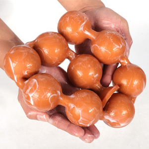 ลูกปัดร้อยเชือกขนาดใหญ่ 9 ลูกสำหรับสอดใส่ทางทวารหนัก - Product Image 2