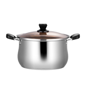Marmite de cuisson de luxe en acier inoxydable sans soudure, corps métallique, base économe en énergie, produits à forte marge de profit - Product Image 2