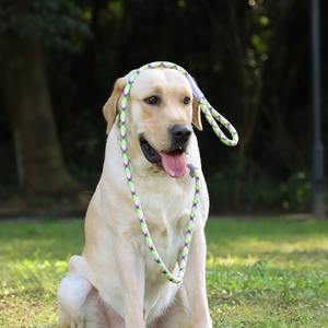 Correa antideslizante resistente a la intemperie para entrenamiento de perros 2 en 1 reflectante para caminar de noche cintas de nailon duraderas hechas de poliéster - Product Image 2