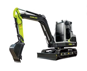 Mini-excavatrices hydrauliques sur chenilles Zoomlion ZE60G de 6 tonnes de qualité supérieure, vente directe d'usine avec pièces de rechange neuves pour godets - Product Image 1