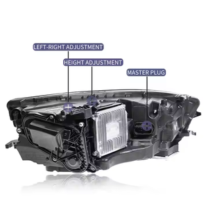 Para <span class=keywords><strong>Audi</strong></span> A7 2011-2018, conjunto de faros de matriz, faros delanteros LED completos modificados, luces de circulación diurna de alta calidad JUSHUN - Product Image 4