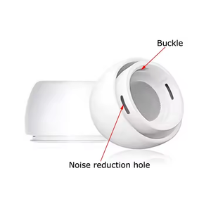 Bouchons d'oreilles en <span class=keywords><strong>silicone</strong></span> souple Isolation phonique Embouts d'oreille de remplacement Embouts confortables pour Apple <span class=keywords><strong>Airpods</strong></span> Pro / Pro2 - Product Image 3