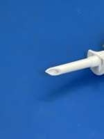 Aiguilles de transfert jetables en plastique, embout femelle Luer Lock