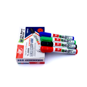Marqueur effaçable à sec et à l'eau 3 mm <span class=keywords><strong>4</strong></span> couleurs en vrac, non toxique et facile à effacer, pour tableau blanc, école et bureau - Product Image 2