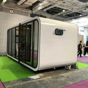 Apple Cabin avec cuisine et salle de bain Maison mobile avec système d'alimentation et d'eau Conteneur portable Boutique Coffee Shop Boîte automatisée - Product Image 6