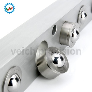 Rodillos de Transferencia de Bolas <span class=keywords><strong>BUHA</strong></span> de Alta Calidad, Unidades de Rodamiento de Acero Industrial con Longitud Total de 200/400/600 mm - Product Image 2