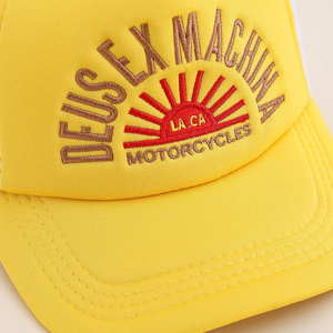 Gorra de Béisbol con Bordado de Letras <span class=keywords><strong>Deus</strong></span>, Nueva, para Comercio Exterior, 100% Poliéster, Transpirable, Ajustable, Estilo Camionero, para Hombre, Mujer y Parejas - Product Image 3