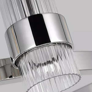 Grand lustre rond en fer rustique, décoration de salon, décoration de la maison, style nordique moderne, lampe suspendue, design de cuisine, salle à manger, lustres américains - Product Image 6