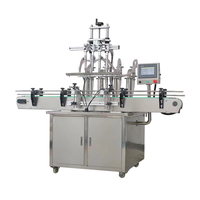 Fabricant professionnel de machines de remplissage de bouteilles entièrement automatiques à 2, 4 ou 6 têtes pour shampoing, détergent, toner, maquillage