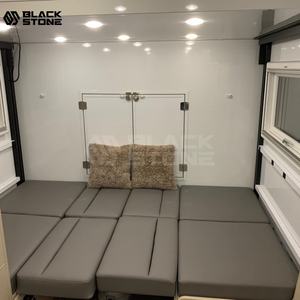 Camion léger à baldaquin 4X4 Offroad Expedition Truck Camper Box Caravan <span class=keywords><strong>Semi</strong></span> Trailer Container Truck Bed - Product Image 3