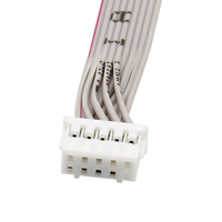 ROMTRONIC Kabel D-SUB 9P M RJ45 8P8C*2 Industri yang Dapat Disesuaikan ISO9001 OEM/ODM OFC Isolasi PVC Pita Datar RS232 Tahan Suhu Tinggi Kustom