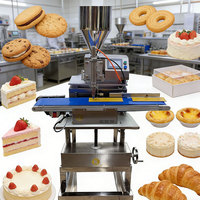 Machine de remplissage automatique quantitative à écran tactile intelligent ZD200EA pour le revêtement de crème en couche superficielle dans les boulangeries