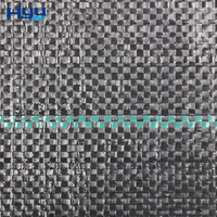 Gros UV Protection rouleau noir en plastique paillis film à effet de serre plantation désherbage contrôle tapis
