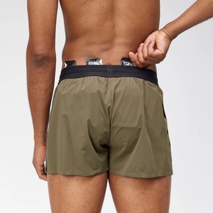 Shorts de course doublés 2-en-1 pour hommes, style camouflage, pour le sport et le fitness, tailles plus, 7 pouces et 4 pouces, pour femmes actives - Product Image 1