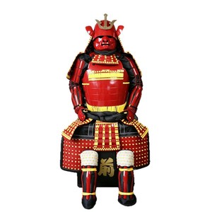 Set Completo di Armatura Samurai <span class=keywords><strong>Giapponese</strong></span> in Ferro, Grande Ornamento Decorativo da Pavimento per Collezionisti - Product Image 5