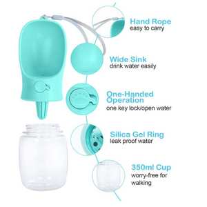 Bouteille d'eau portable pour chien pour la promenade Distributeur d'eau pour animaux de compagnie Tasse à boire de voyage pour chien - Product Image 3