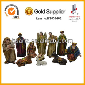 Artesanías de polirresina para el nacimiento de Jesús, poliresina de Jesús para la decoración del hogar - Product Image 6