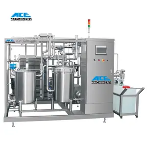 Gelato冰淇淋批量冷冻机 60L 500L牛奶巴氏灭菌器 100L Uht Pasteurizador / Milk_Pasteurization_Machine